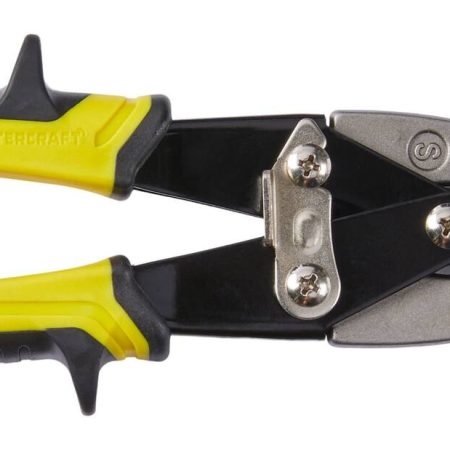 Mastercraft Aviation Snips, Locking Latch, Cr-V Steel, 10-in, 3-pk