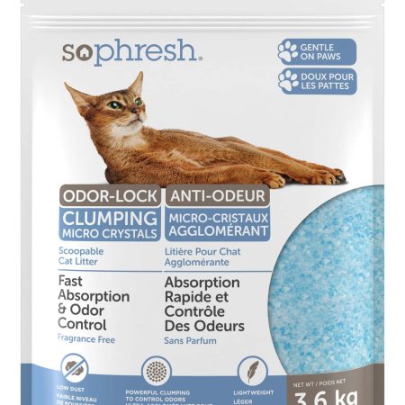 So Phresh Micro Crystal Litter, Blue, 3.6-kg