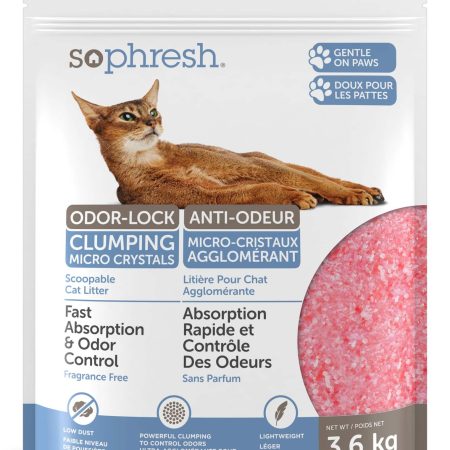 So Phresh Micro Crystal Litter, Pink, 3.6-kg