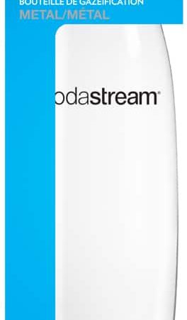 SodaStream Fuse Carbonating Bottle, BPA-Free, Stainless Steel, 1L