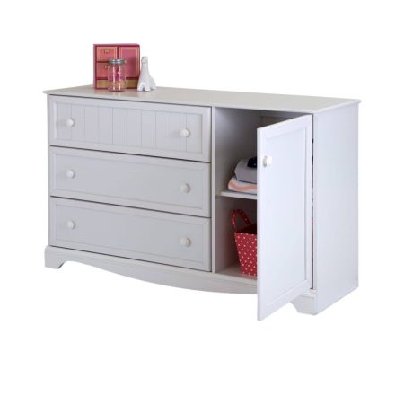 South Shore Savannah 3-Drawer Dresser with Door