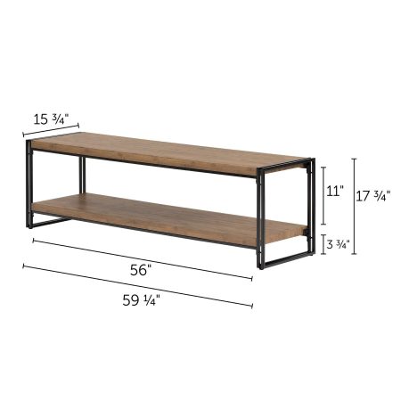 South Shore Gimetri 2-Shelf TV Stand