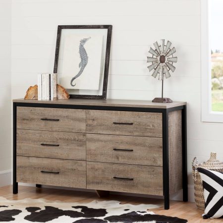 South Shore Munich 6-Drawer Dresser