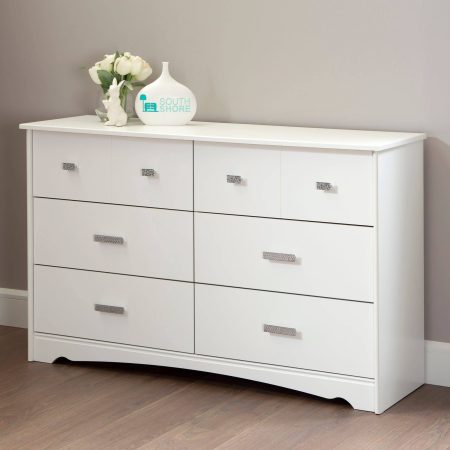 South Shore Tiara 6-Drawer Double Dresser