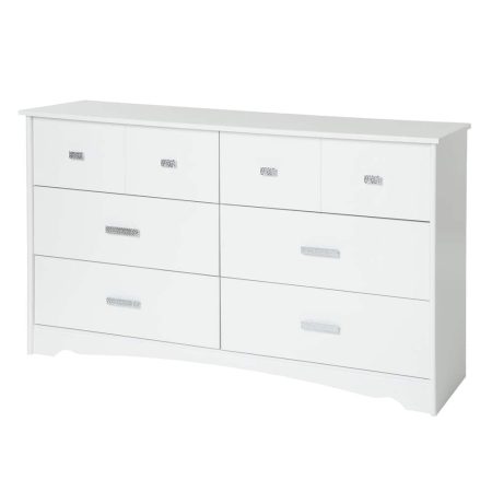 South Shore Tiara 6-Drawer Double Dresser