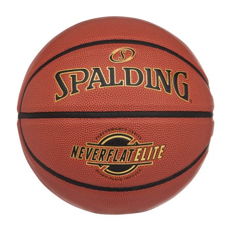 Spalding Neverflat Elite Indoor/Outdoor Composite Basketball, Official Size 7 (29.5-in)