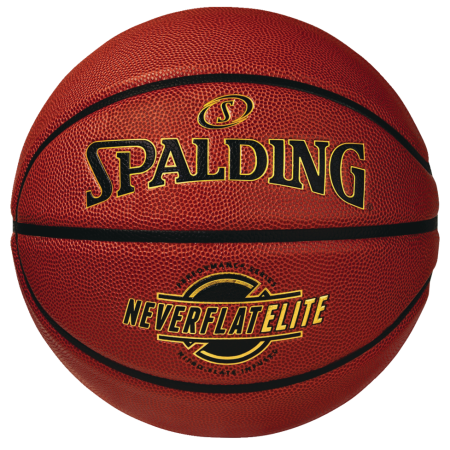 Spalding Neverflat Elite Indoor/Outdoor Composite Basketball, Official Size 7 (29.5-in)