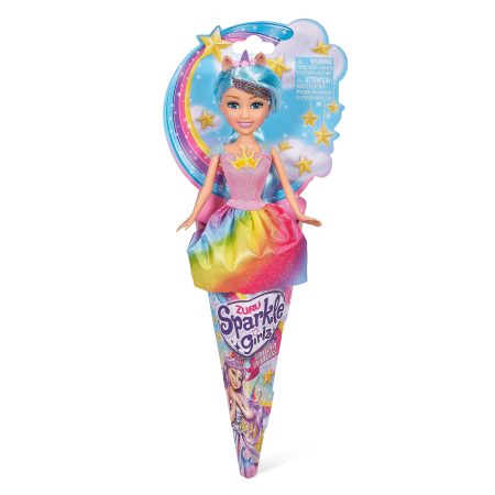 Sparkle Girlz Unicorn Princess Cone Doll, Ages 3+