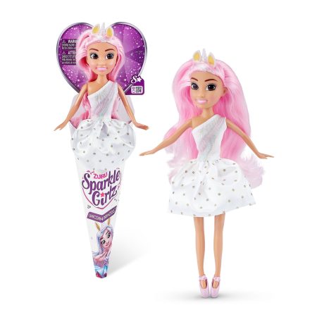 Sparkle Girlz Unicorn Princess Cone Doll, Ages 3+