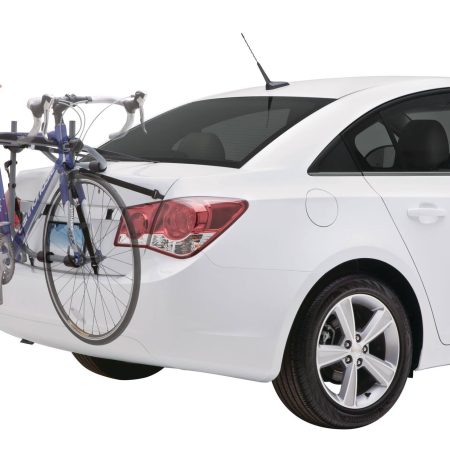 SportRack SR3162 Back-Up 3-Bike Trunk Mount Bike Rack w/ 6 Adjustable Straps, Granite Grey