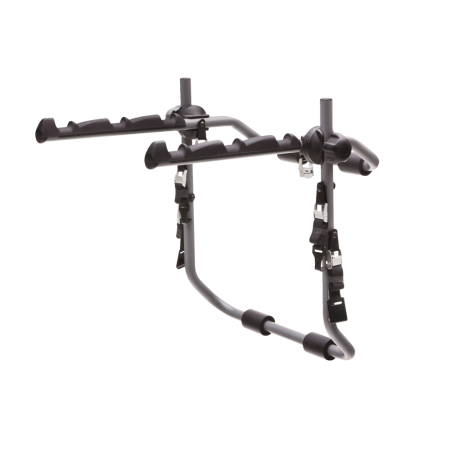 SportRack SR3162 Back-Up 3-Bike Trunk Mount Bike Rack w/ 6 Adjustable Straps, Granite Grey