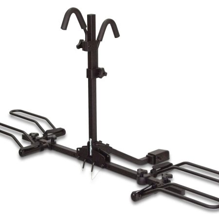 SportRack SR2901 Crest 2-Bike Platform Hitch Mount Bike Rack, Fits 1-1/4, 2-in Receiver, Black