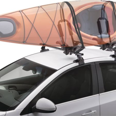 SportRack SR5514 Mooring Staker 4-in-1 Stacker Roof Top Mount Kayak Rack, 36-in, 2-pc