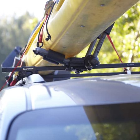 SportRack SR5511 Folding J-Stacker Roof Top Mount Kayak Rack, 36-in, 2-pc