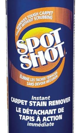 Spot Shot Instant Carpet Stain Remover Aerosol Spray, 496-g