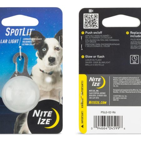 Nite Ize Spotlit LED Dog Collar Light, Water-Resistant