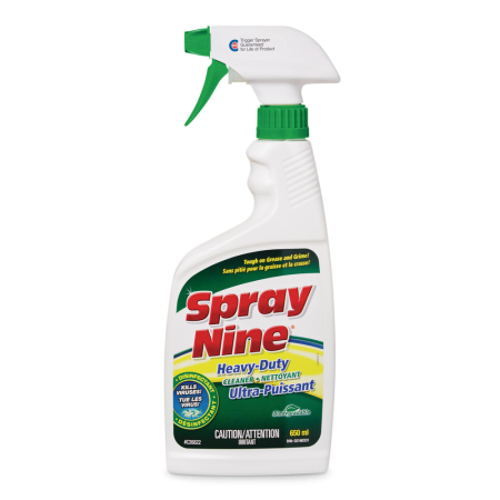 Spray Nine Heavy-Duty Spray Cleaner/Degreaser/Disinfectant, 650-mL