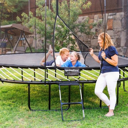 Springfree Jumbo Square Trampoline, 13-ft X 13-ft