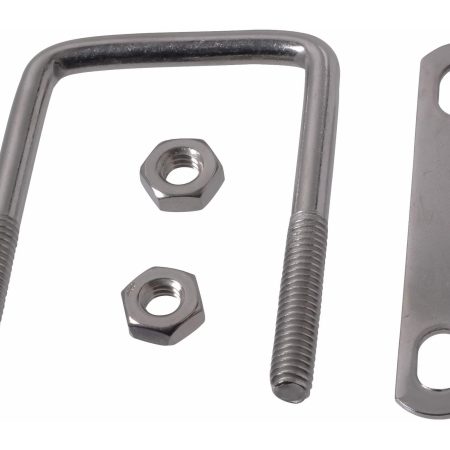 Buildex Square U Bolt, Stainless Steel, For All Weather, 3 x 2-in