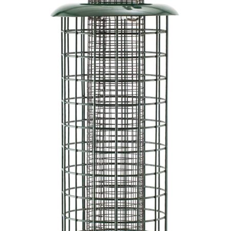 Panacea Squirrel Resistant Caged Mesh Tube Bird Feeder, 1.25-lb