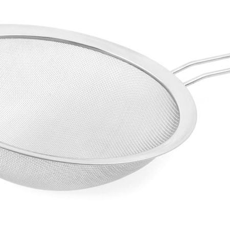 Stainless Steel Long-Handle Strainer, 7-in