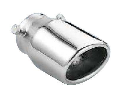 Stallion Polished Rolled Edge Exhaust Tip, 5.25-in