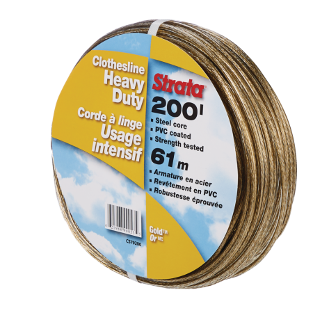 Strata Gold™ Heavy Duty Clothesline, 200-ft