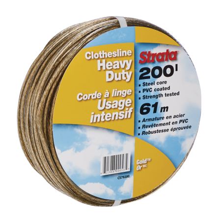 Strata Gold™ Heavy Duty Clothesline, 200-ft