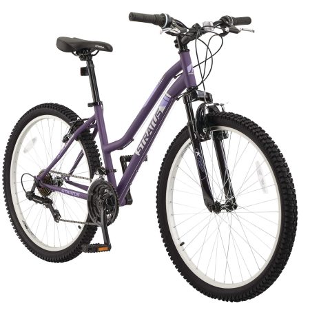 Stratus Phaser Hardtail Mountain Bike,  26-in, Purple