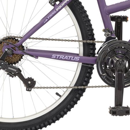 Stratus Phaser Hardtail Mountain Bike,  26-in, Purple