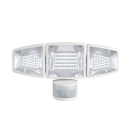 Sunforce 1500 Lumens Solar Motion Sensor Light, White