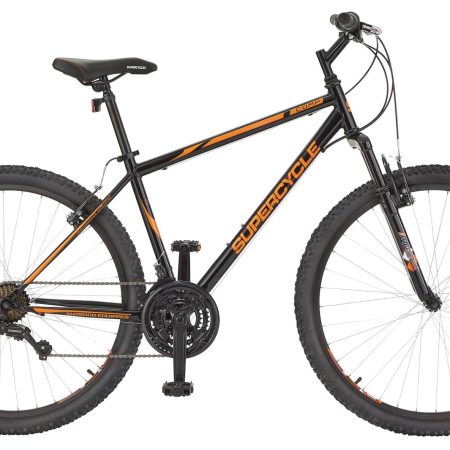 Supercycle Comp Hardtail Mountain Bike,  29-in, Black/Orange