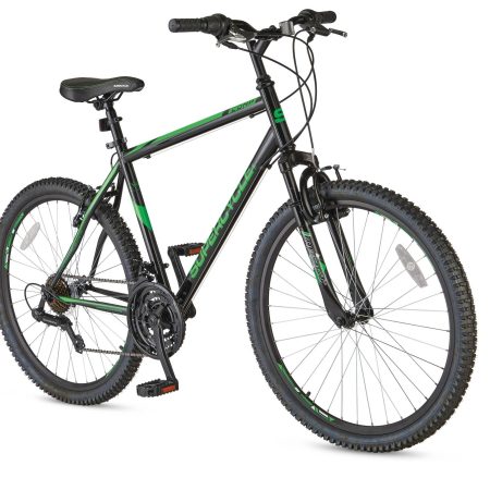 Supercycle Comp Hardtail Mountain Bike,  26-in, Black/Green