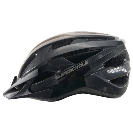 Supercycle Pursuit Bike Helmet, Adult, Grey