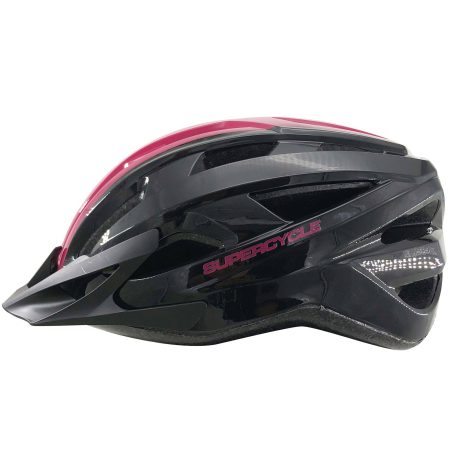 Supercycle Pursuit Bike Helmet, Adult, Magenta