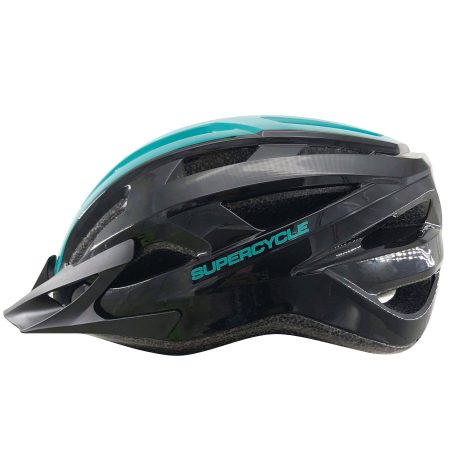 Supercycle Pursuit Bike Helmet, Adult, Teal