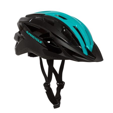 Supercycle Pursuit Bike Helmet, Adult, Teal