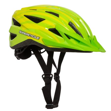 Supercycle Pursuit Bike Helmet, Kids, Green