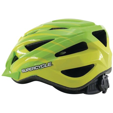 Supercycle Pursuit Bike Helmet, Kids, Green