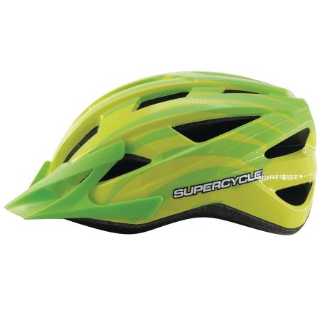 Supercycle Pursuit Bike Helmet, Kids, Green