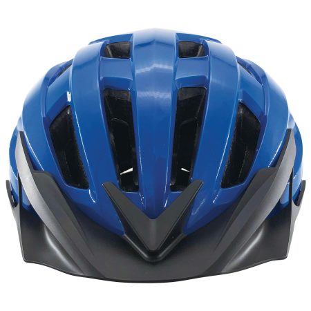 Supercycle Pursuit Bike Helmet, Youth, Blue/Yellow