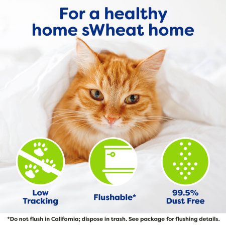 sWheat Scoop Wheat-Based Natural Multi-Cat Clumping Cat Litter