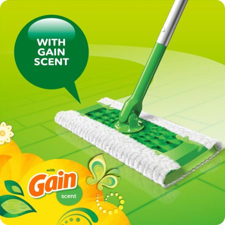 Swiffer Dry Sweeping Cloths, Gain Scent, 32-pk