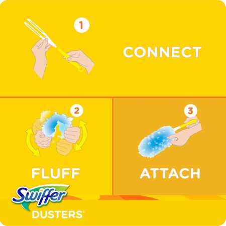 Swiffer Multi Surface Unscented 180° Duster Refills, Assorted Quantities