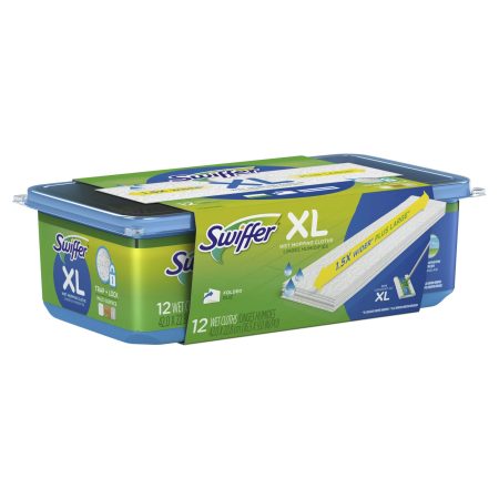 Swiffer XL Wet Mopping Cloth Refills,  Fresh Scent, 12 count