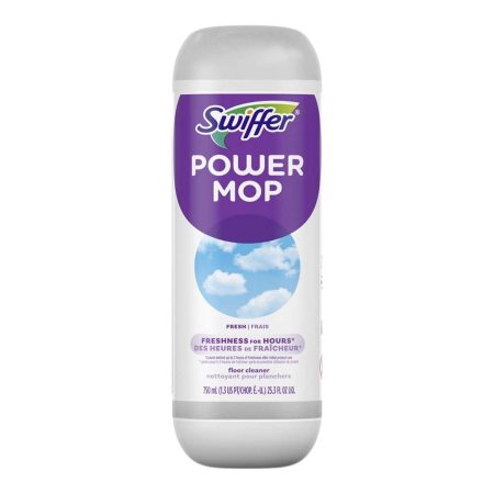 Swiffer PowerMop Floor Cleaner Liquid Refill, Fresh, 750-ml