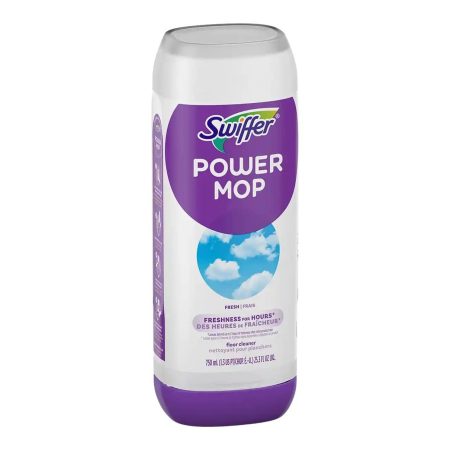 Swiffer PowerMop Floor Cleaner Liquid Refill, Fresh, 750-ml