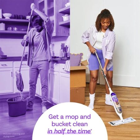 Swiffer PowerMop Wood Mopping Pad Refill, 5-pk