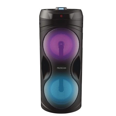 Proscan Portable Wireless Bluetooth Party Speaker w/ AUX-IN & LED Light