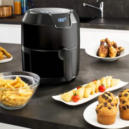 T-fal Easy Fry 8-in-1 XL Digital Air Fryer, Black, 4.2-L